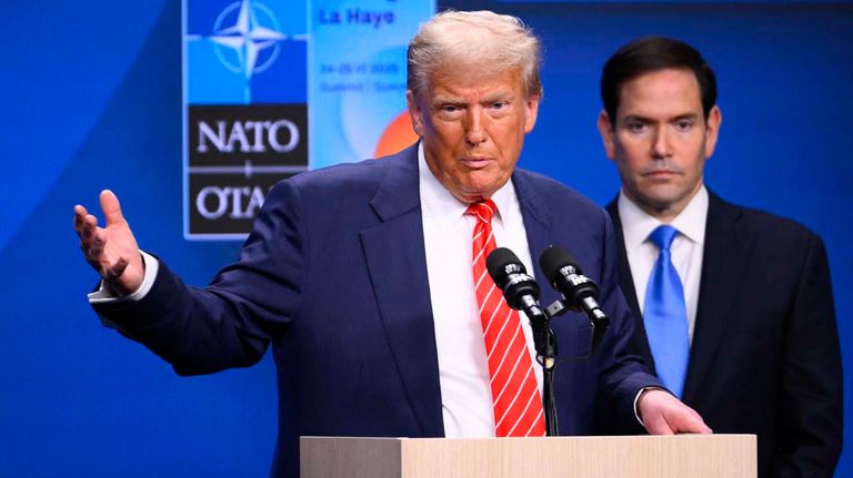 Donald Trump en la OTAN20250625