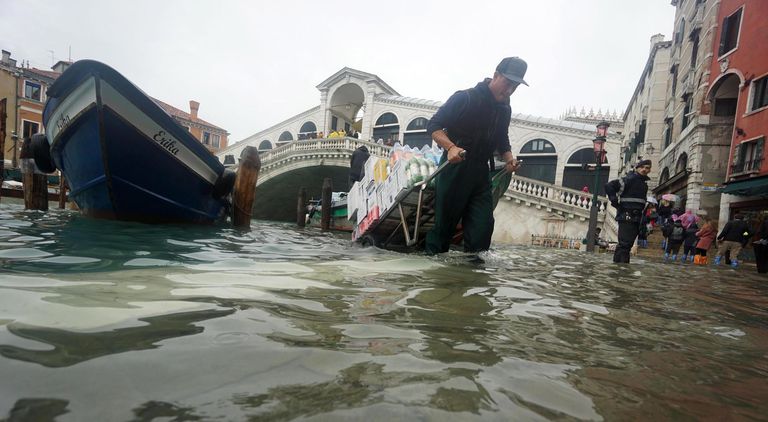 Venecia inundada por marea alta_G 20191112