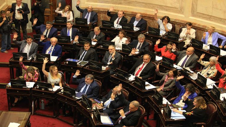 Senadores rechazo al DNU 20240314