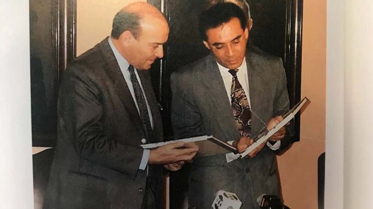 ASESORAMIENTO. Cavallo trabajó con Mahuad en el proceso que llevó a la dolarización.