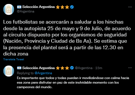 Twitter seleccion
