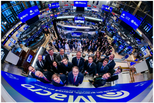 Banco Macro en Wall Street