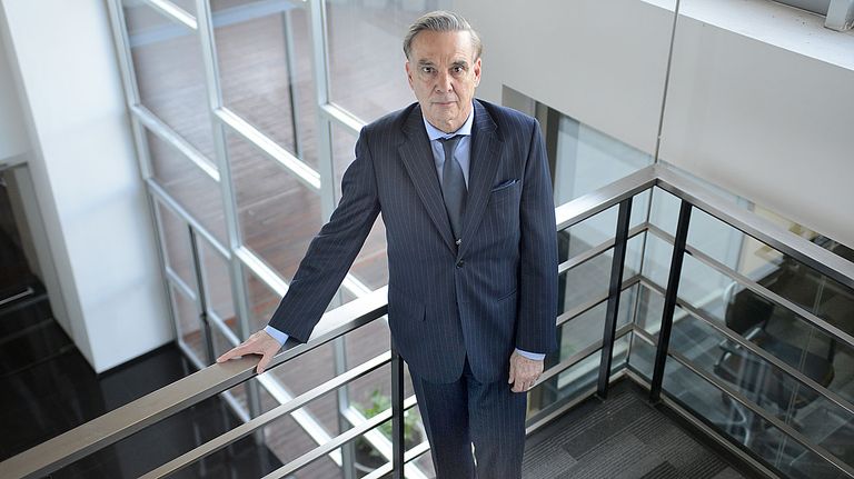 Miguel Angel Pichetto, en el reportaje con Jorge Fontevecchia.