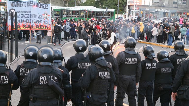 Protestas en el Obelisco