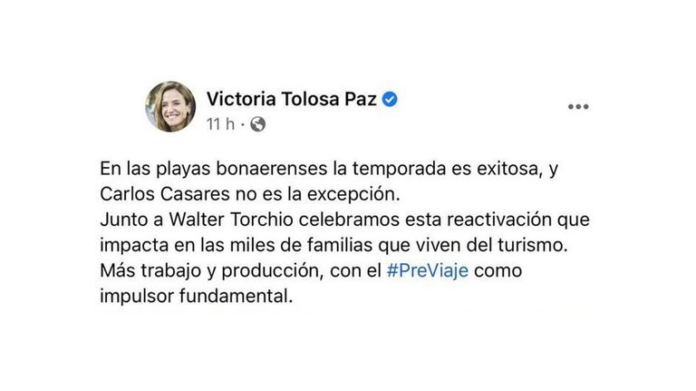 Tolosa Paz Error