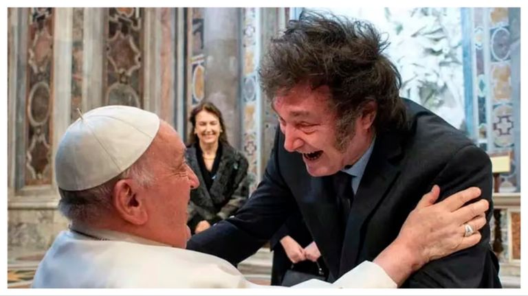 milei papa francisco 21042025