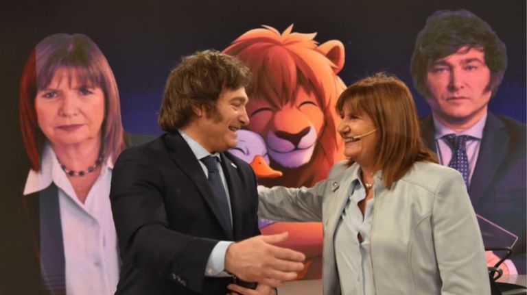 Javier Milei y Patricia Bullrich 1 g_20231025