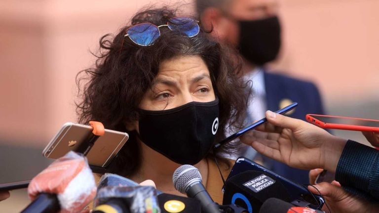 La ministra de Salud Carla Vizzotti.