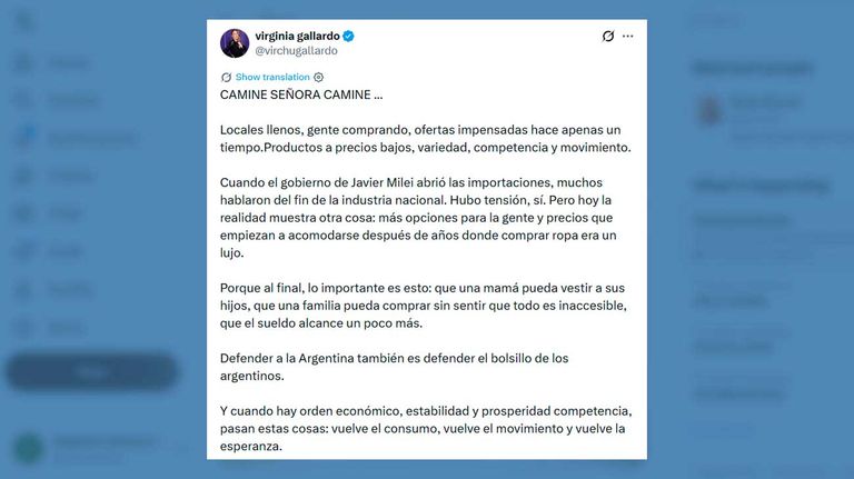 X Virginia Gallardo 17052026