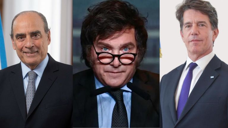 Guillermo Francos Javier Milei Nicolás Posse