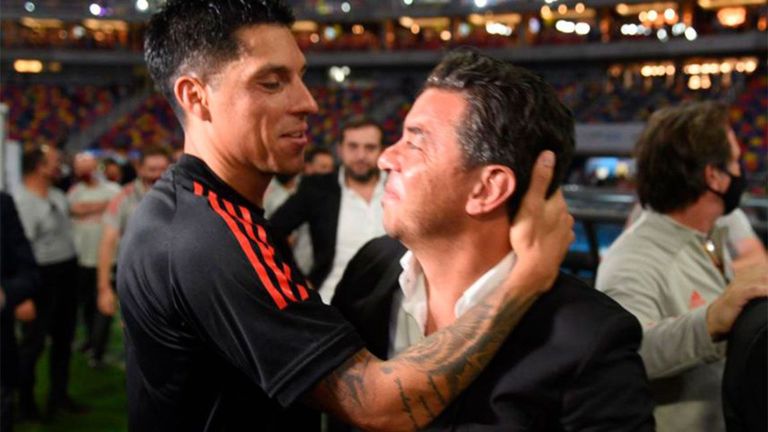 Gallardo y Enzo Pérez