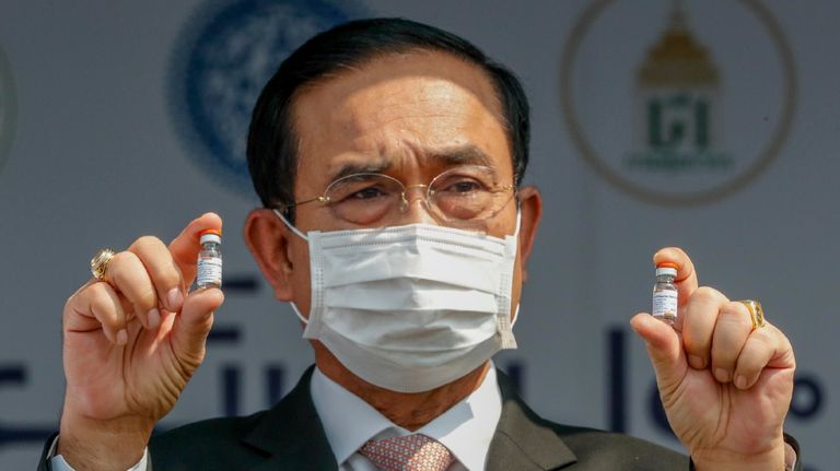 Tailandia AstraZeneca Vacunación
