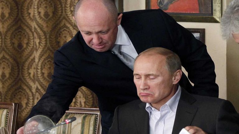 Putin y Prigozhin 20230823