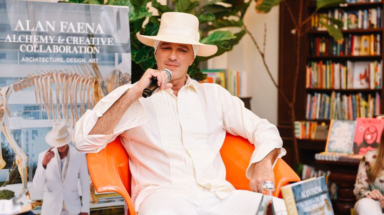 Alan Faena celebró el lanzamiento de sus memorias.