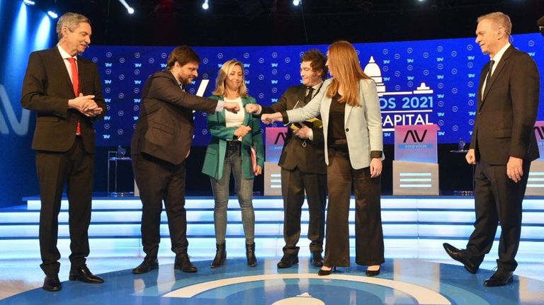  debate ciudad vidal milei santoro bregman 20211013