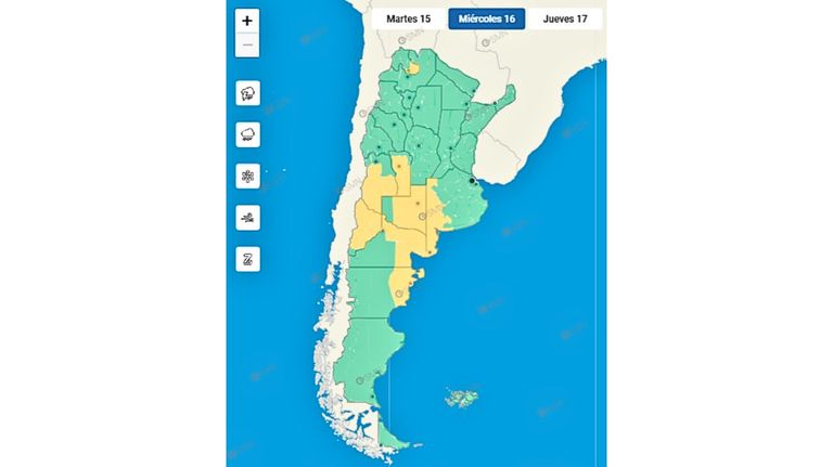 Servicio Meteorológico Nacional 20241015