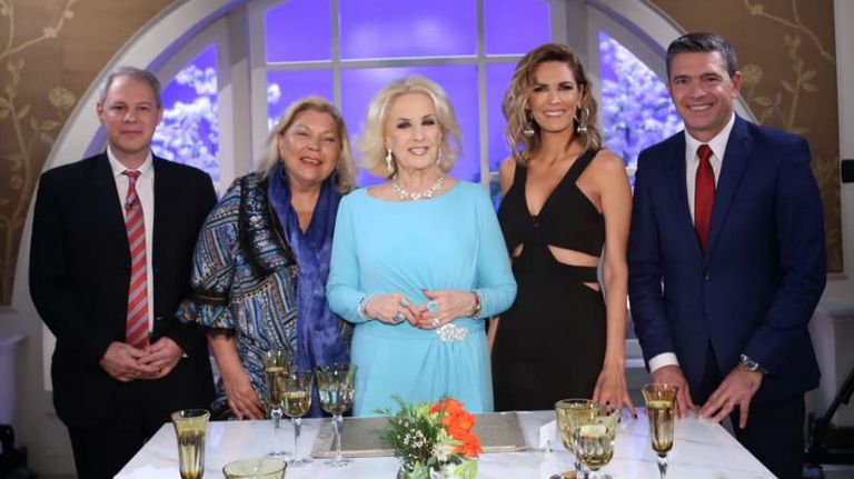 La mesa de Mirtha de este sábado.