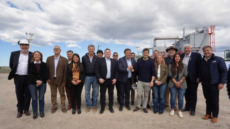 Planta Compresora Holdich, en Chubut