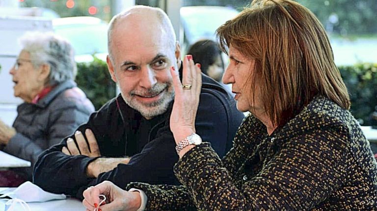 Horacio Rodríguez Larreta y Patricia Bullrich, presidenciables porteños.