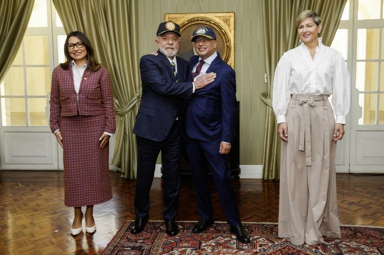 Gustavo Petro y Lula da Silva