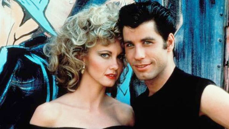 Olivia Newton-John y John Travolta