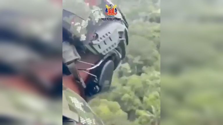 Accidente aereo en Colombia
