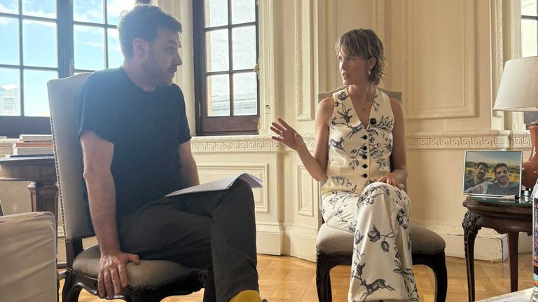 Emmanuel Ferrario y Liz Solari