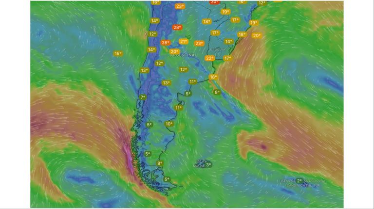 Clima 22 de octubre