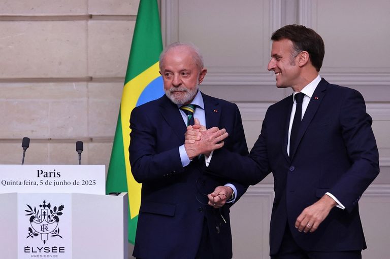 Lula da Silva Macron