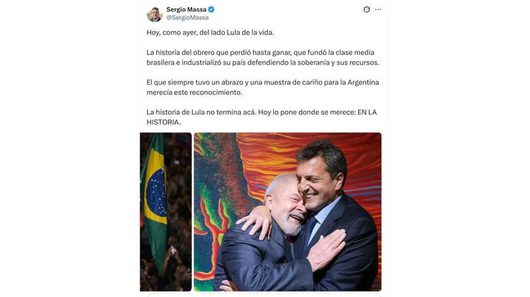 Sergio Massa X
