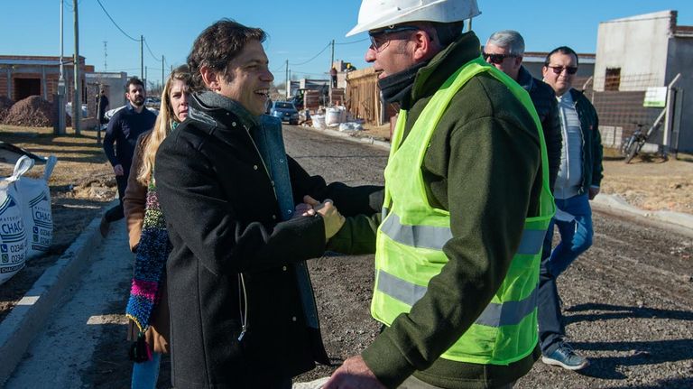Axel Kicillof hoy en Alberti 20220719