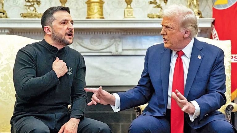 Zelenski y Trump