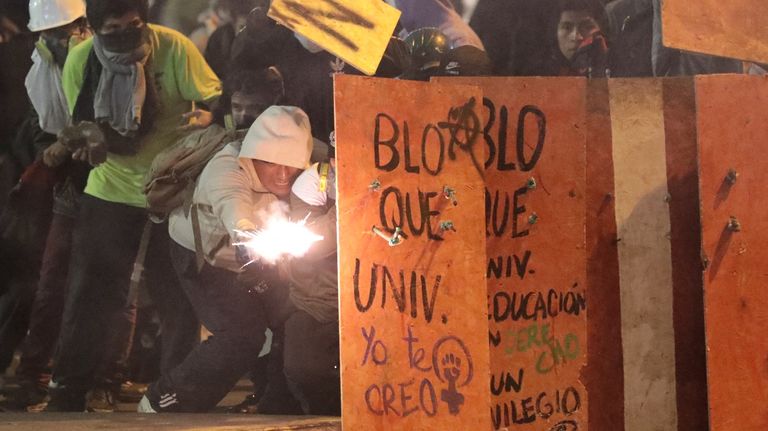 Protestas en Perú