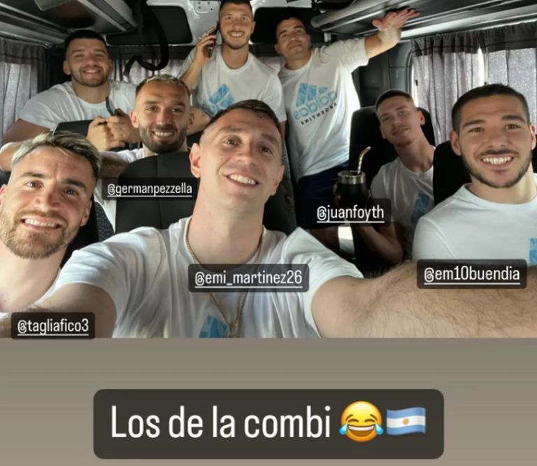 Jugadores de la Selección Argentina 20230323