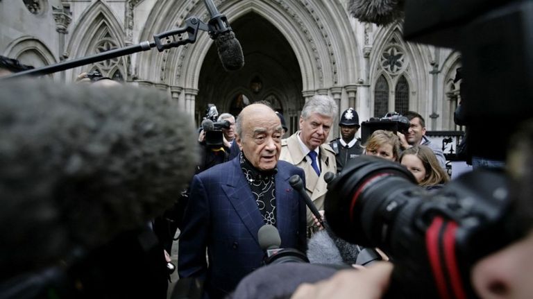 El empresario egipcio Mohamed Al Fayed. 