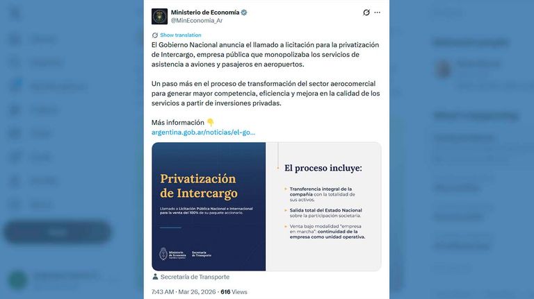 X Ministerio de Economía 26032026