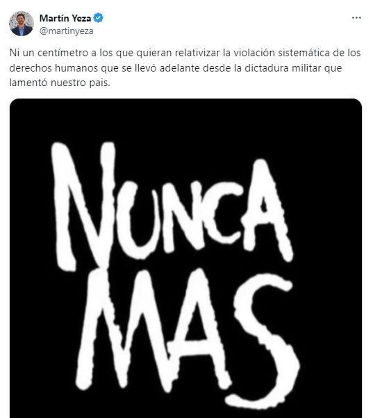 Repudio al video de Casa Rosada 20240324