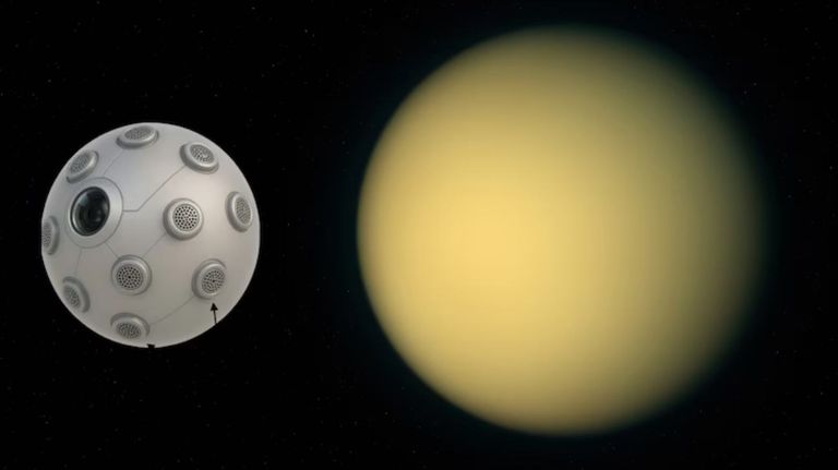 La NASA financia "aerobots" esféricos para explorar ‘Titán’, la luna de Saturno