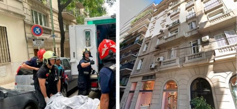Mujer cayó de un edificio 20230330