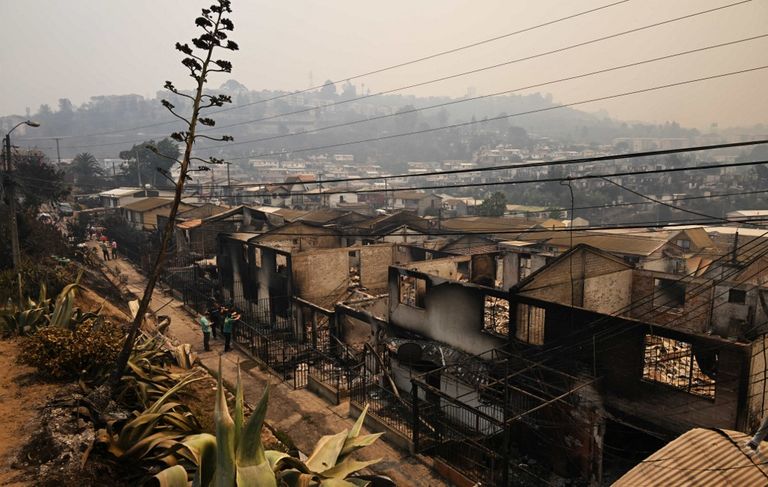 incendios chile