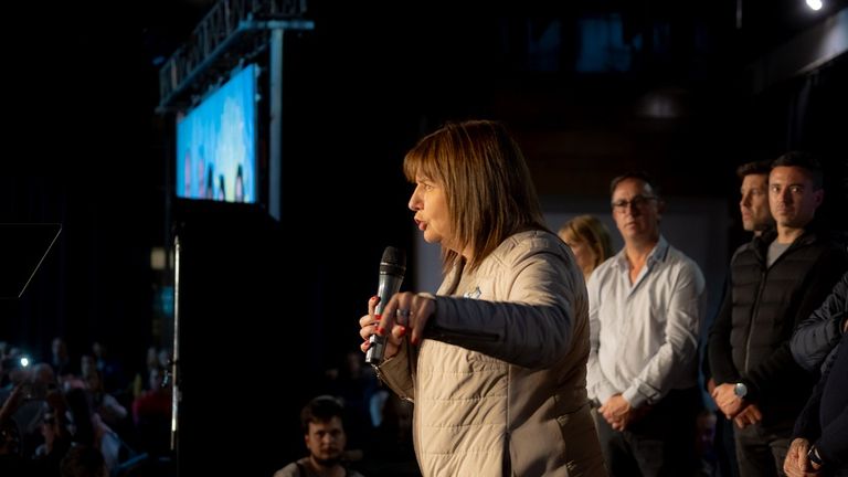 Bullrich acto de cierre en Río Cuarto