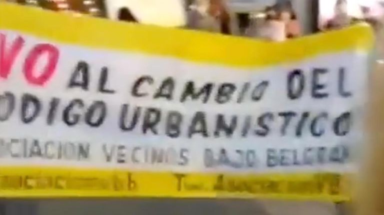 Protestas de Vecinos por construcción de Torres en Barrios porteños 20211116