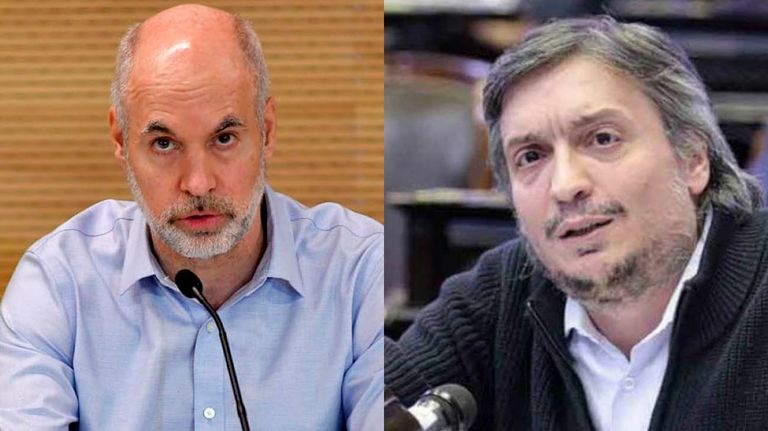 Larreta y Máximo Kirchner 20211220