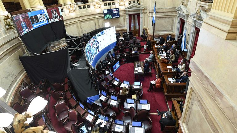 Santiago Cafiero, jefe de Gabinete en Senado de la Nación.