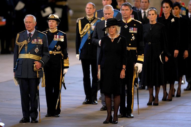 Procesión fúnebre de la reina Isabel II en Londres