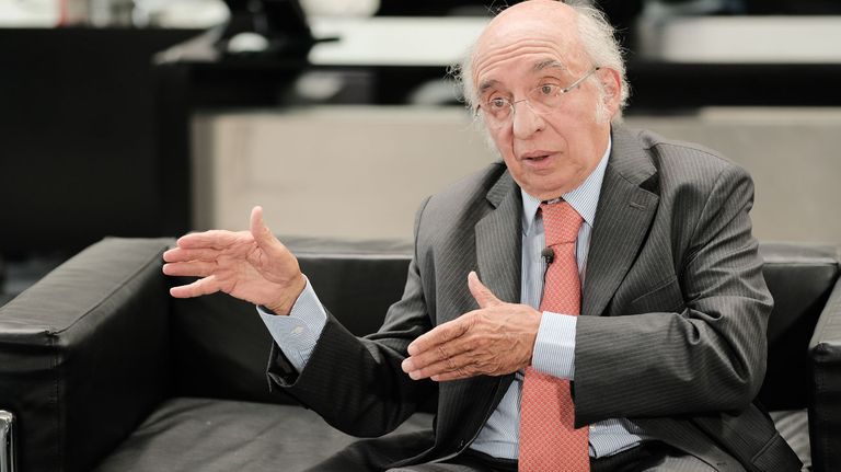 Carlos Leyba, en la entrevista con Jorge Fontevecchia.