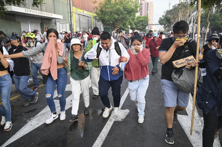 Disturbios en Lima 20230119