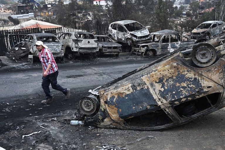 incendios chile