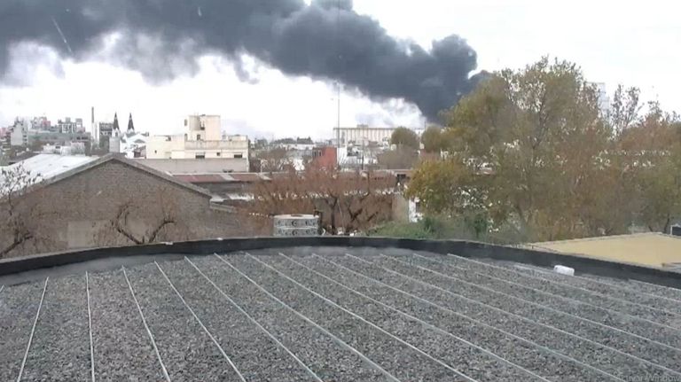 Incendio Avellaneda