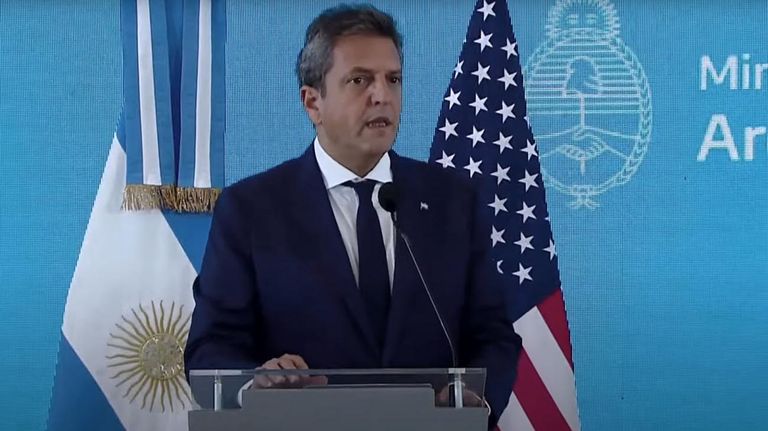 Sergio Massa acuerdo entre la Argentina y Estados Unidos 20221205